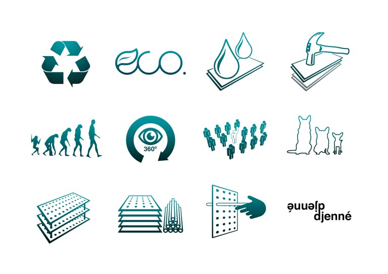 imagen caracteres djenne blanco-dazul